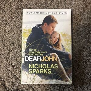 Dear John by Nicholas Sparks Paperback - White, Blue, Green
